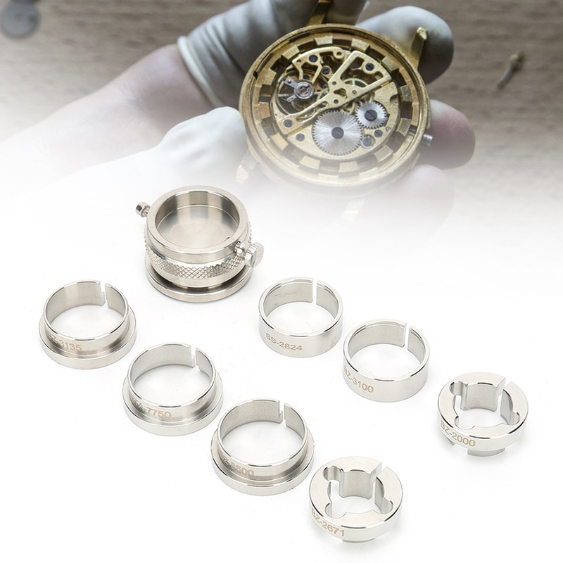 Steel Watch Movement Hold for BZ‑2000 ETA‑7750 BZ‑2824 BZ‑3135 BZ‑2671