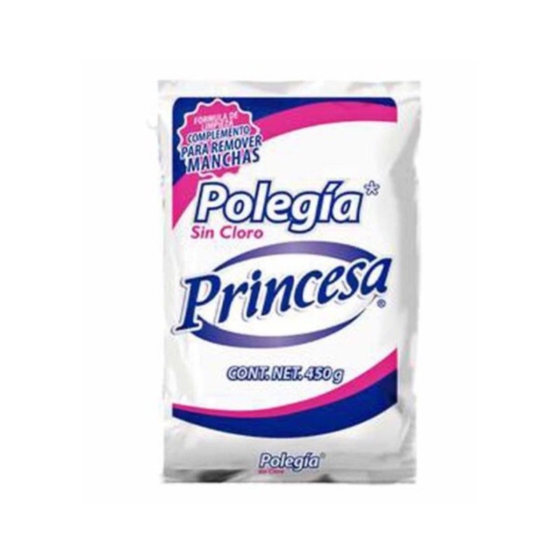 Princesa 4 Pack POLVO PRINCESA SIN CLORO QUITAMANCHAS LAUNDRY SOAP