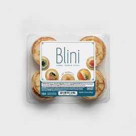 MARKY'S French Caviar Blinis - 16 pcs. - Breakfast Mini Pancakes Crepes Canape Best for Caviar and Roe