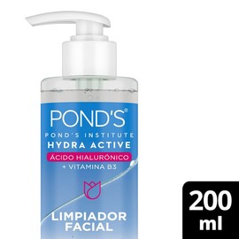 Limpiador Facial Pond's Hydra Active Ácido Hialurónico 200ml