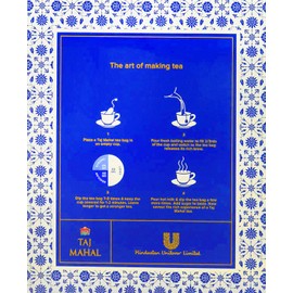 Taj Mahal Brooke Bond Rich and Flavorful 100 Tea Bags