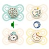 MAM Perfect Day & Perfect Night Dummy 0-6 Soft Colours