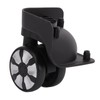 Pack of 2 Suitcase Wheels Replacement Wheels, 360 Degree Suitcase