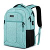 BIKROD L45 Mochila para portátil de 15.6 pulgadas, verde azulado,