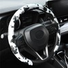 XUKEY Car Steering Wheel Cover Cow Print Pattern Interior Auto