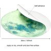 ALINKER Glow Moon Wall Stickers Luminous Stickers Moon Glow in