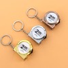 2M Tape Measure Mini Steel Tape Retractable Tape Measure Keychain