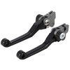 USTPO Motorcycle Clutch Brake Lever Foldable CNC Pivot Folding Levers