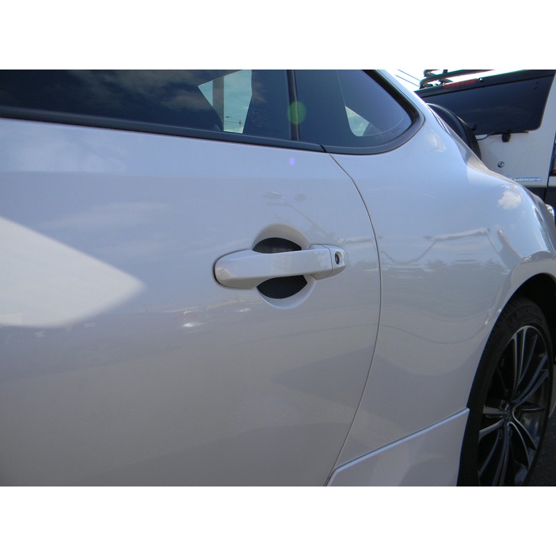 Carbon Fiber Auto Accessory Car Door Handle Scratch Cover Guards
