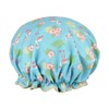 1 Pack Shower Cap for Women, Oil-proof Caps, Double Layers