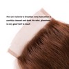 5x5 Chocolate Brown Closure #4 closure straight 18 Inch