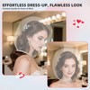 Oversized Makeup Protector Hood, Guards Hair & Makeup While Dressing,