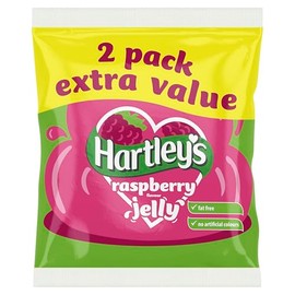 Hartley's Raspberry Flavour Jelly 2 x 135g