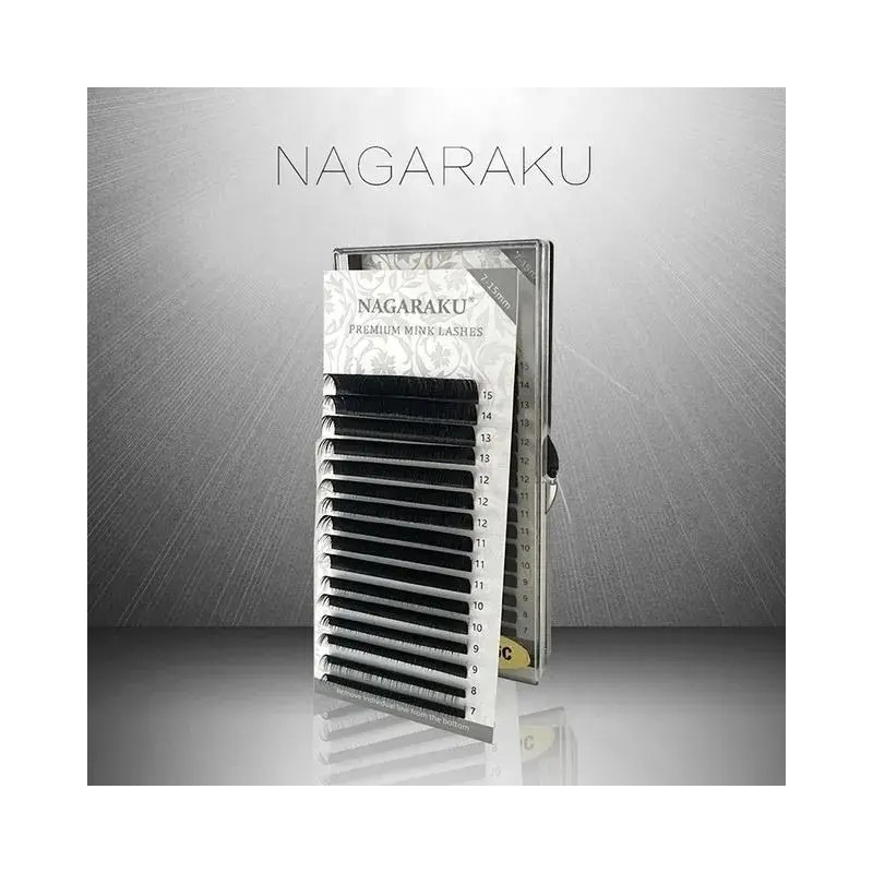 Pestañas De Mink 1x1 Nagaraku Mix