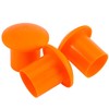 HAKZEON 30 PCS Plastic Rebar Caps, Rebar Mushroom Cap, Safe