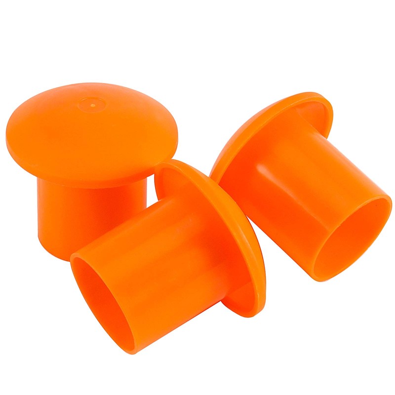 HAKZEON 30 PCS Plastic Rebar Caps, Rebar Mushroom Cap, Safe
