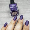 Purple Matte Nail Polish - Atomic Polish - Iodine (I)