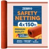 Fire Retardant Debris Safety Netting (4' x 150' - Orange)