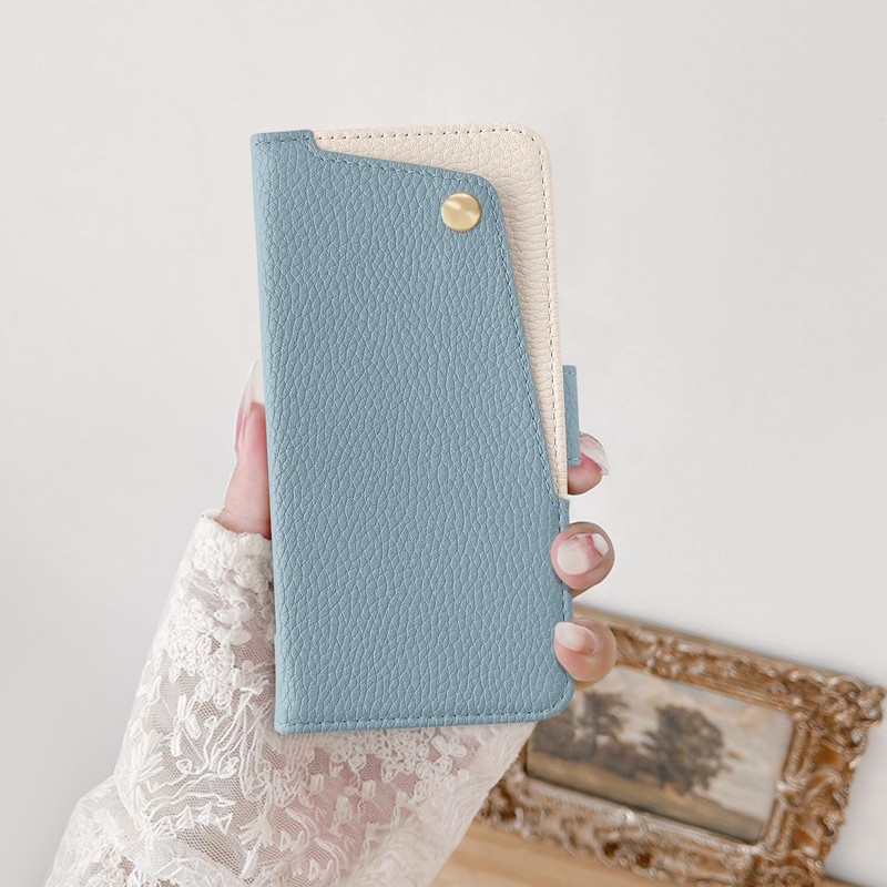 AQUOS sense9 case notebook type (blue)