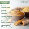 Ambrosial Curcumin Turmeric and Black Pepper Capsules with Ginger |