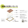 Daisen Frame Shikishi Frame Haruno Brown Top and Bottom Box