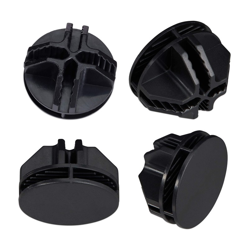 Relaxdays Connectors for Shelving Systems, Pack of 40, Shelf Adapters,