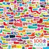 Ceaco - Colorful Cats - 100 Piece Jigsaw Puzzle
