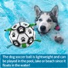QDAN Dog Toys Soccer Ball with Straps, World Cup Interactive