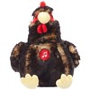 Gipsy 070355 Chicken Soft Toy with Sound, Black, 22 cm