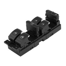 Interruptor De Ventana Para Jetta Clasico,Interruptor principal de ventana,Control de interruptor principal de panel de ventana de puerta de coche para GTIB5 MK4 1J4959857