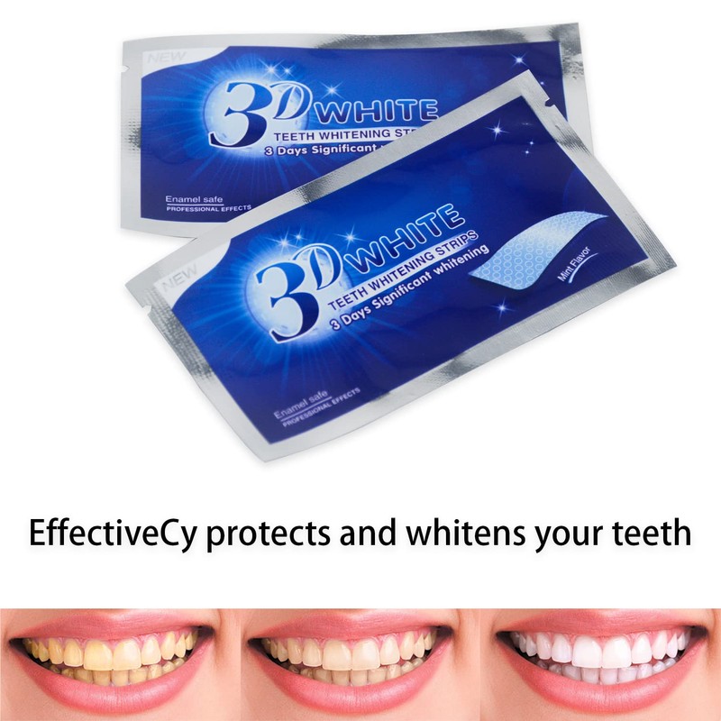 AWAVM 14 Teeth Whitening Strips Teeth Whitening Strips with Advanced