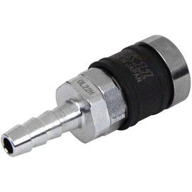 SK11(エスケー11) ワンタッチソケット ロックキャップ付 1/4''ホース用ニップル(外径9mm) AS-36N H9