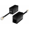 AmzPRO AmzDeals 2-Pack RJ11 to RJ9 Adapter, Female RJ11 (6P4C)