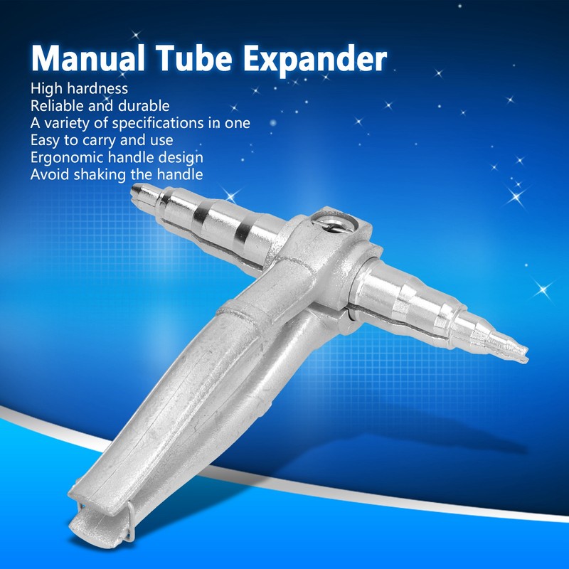 Manual Tube Expander Copper Pipe Alloy Tool Steel Hand Refrigeration