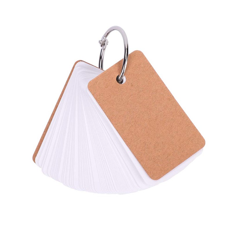 5Pack Study Cards Revision Cards Record Card Blank Flash Cards