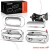 A-Premium - Tailgate Handle with Bezel & Front Exterior Door