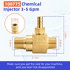 100775 Chemical Injector 3-5 Gpm for General Pump, Pressure Washer