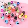 SHTGOI Pack of 50 Small Bells 21.5 mm Colourful Bell