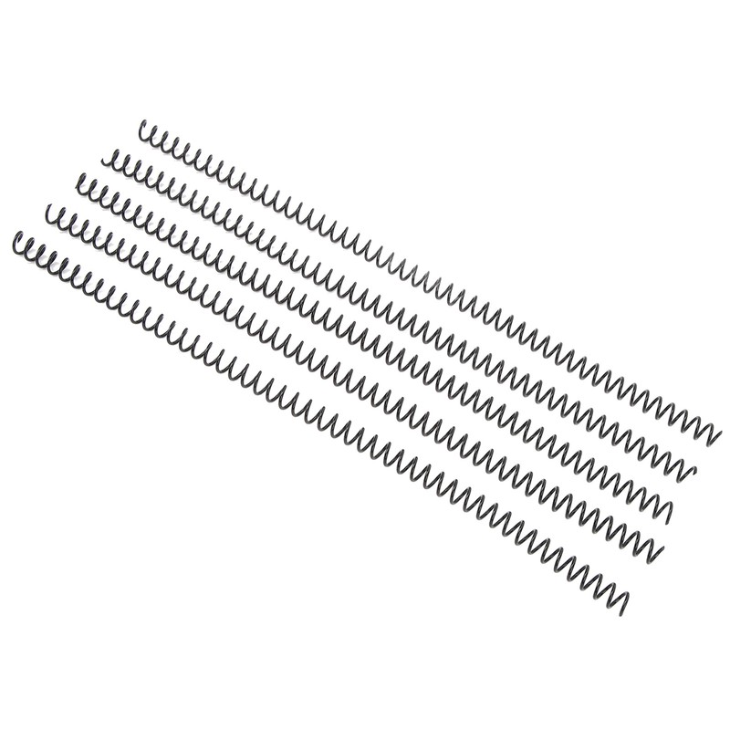 100PCS Spiral Binding Coils 48 Loops 4:1 Pitch A4 Paper