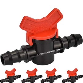 16mm Drip Wrench Step Valve for Drip Irrigation Made in Italy Pack of 25