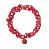 Caniribo Handmade Cat Collar, Simple Scrunchie with Bell Included, Simple,