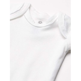 HonestBaby Boys and Girls 5-Pack Organic Cotton Short Sleeve Bodysuits