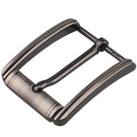 McFanBe Belt Buckle 28mm to 38mm Single Prong Square Belt Buckles for Women Men Replacement Leather Belt (40mm, Buckle1)