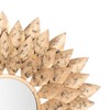 Safavieh Home Collection Lana 27-inch Gold Sunburst Round Mirror