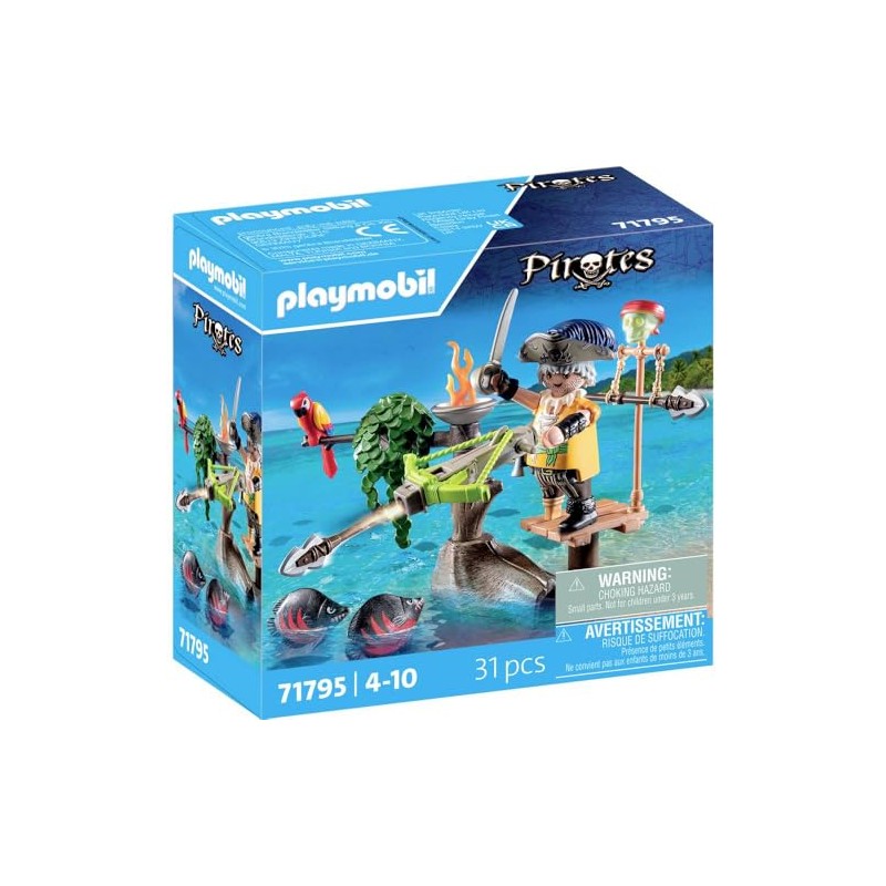 PLAYMOBIL® Pirates Pirate with Ballista 71795