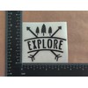 Explore Decal 4 Pack: Adventure Awaits, Not All Those Who