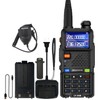 BAOFENG UV-5RM Two Way Radio Multi-Band Long Range Walkie Talkie