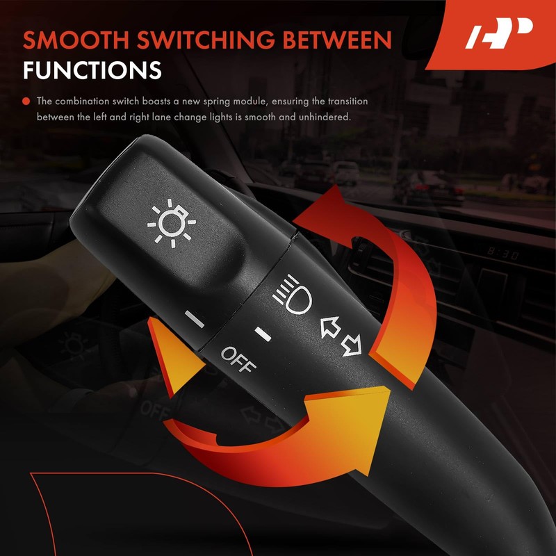 A-Premium Turn Signal Switch, Multifunction Switch Lever Compatible with Toyota