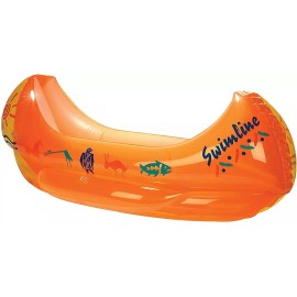 Swimline 48" Kiddie Canoe Pool Float Boat Kayak Beach Inflatable Lake Trip NEW