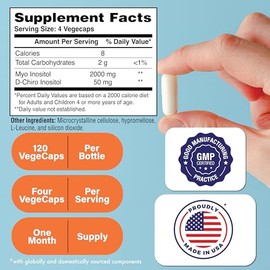 Health Thru Nutrition Inositol Myo Chiro 120 Capsulas